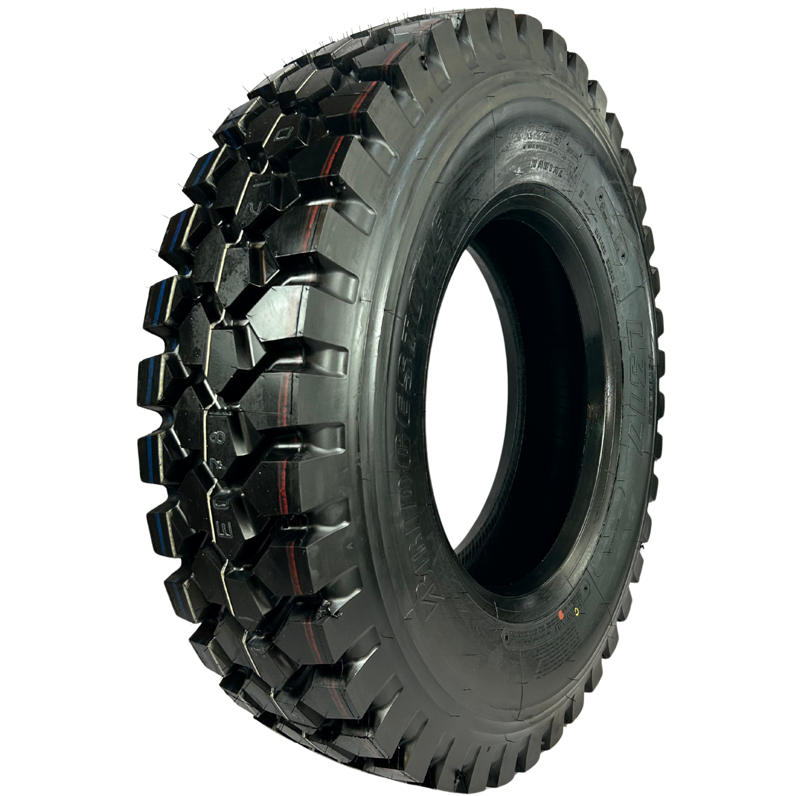 LLANTA 12R22.5 BRIDGESTONE ALL STEEL L317  ALT TRA