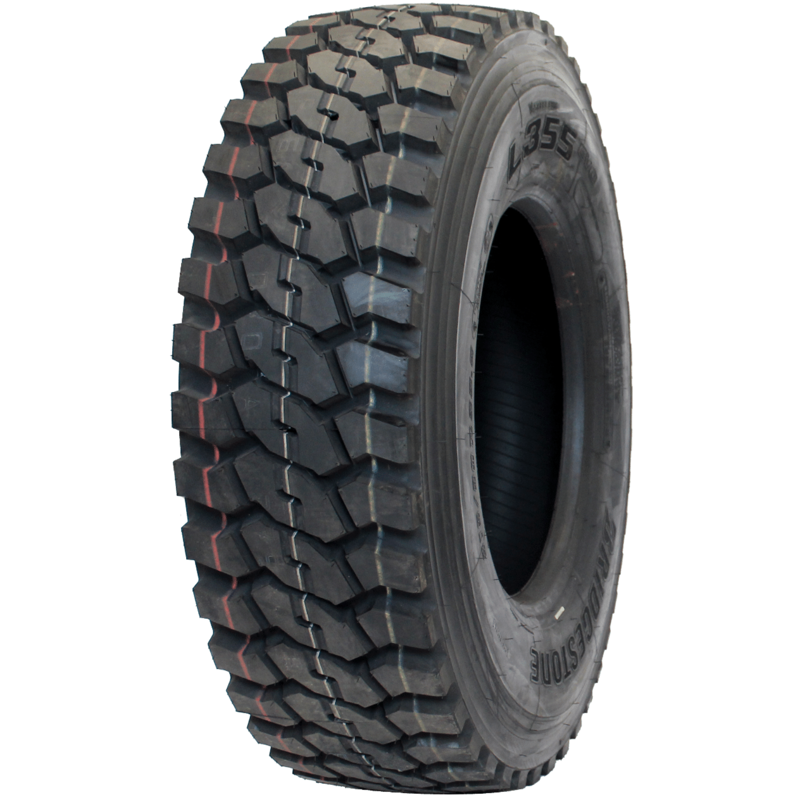 LLANTA 12R22.5 BRIDGESTONE L355 ALT TRA