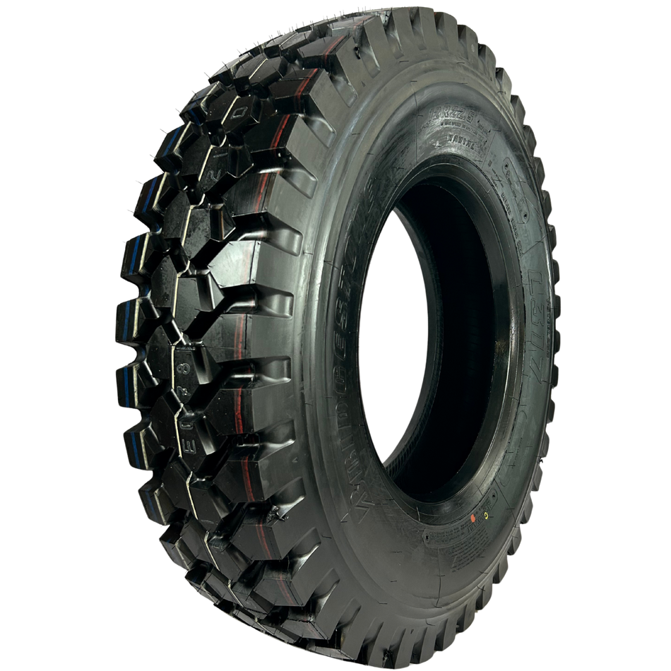 LLANTA 12R22.5 BRIDGESTONE ALL STEEL L317  ALT TRA